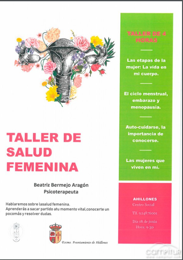 Taller de Salud Femenina en Ahillones 