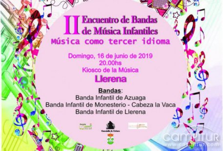 II Encuentro de Bandas de Música Infantiles en Llerena 