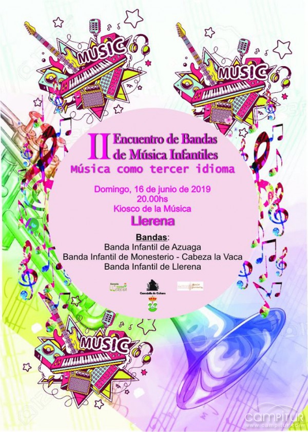 II Encuentro de Bandas de Música Infantiles en Llerena 
