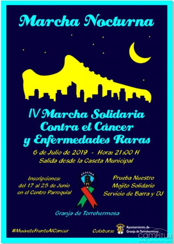 IV Marcha Nocturna Solidaria en Granja de Torrehermosa