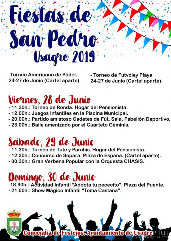 Fiesta de San Pedro Usagre 2019 