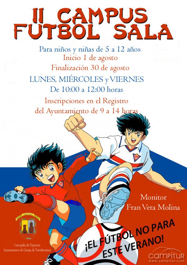 II Campus Fútbol Sala en Granja de Torrehermosa 