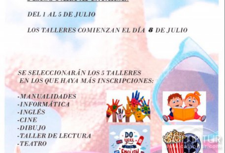 Talleres de Verano en Puebla del Maestre 