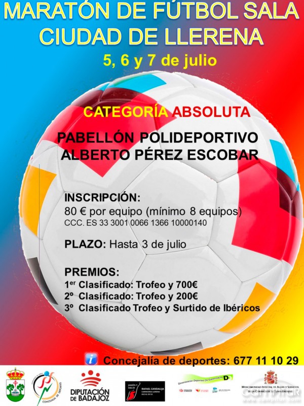 Actividades deportivas verano 2019 en Llerena 