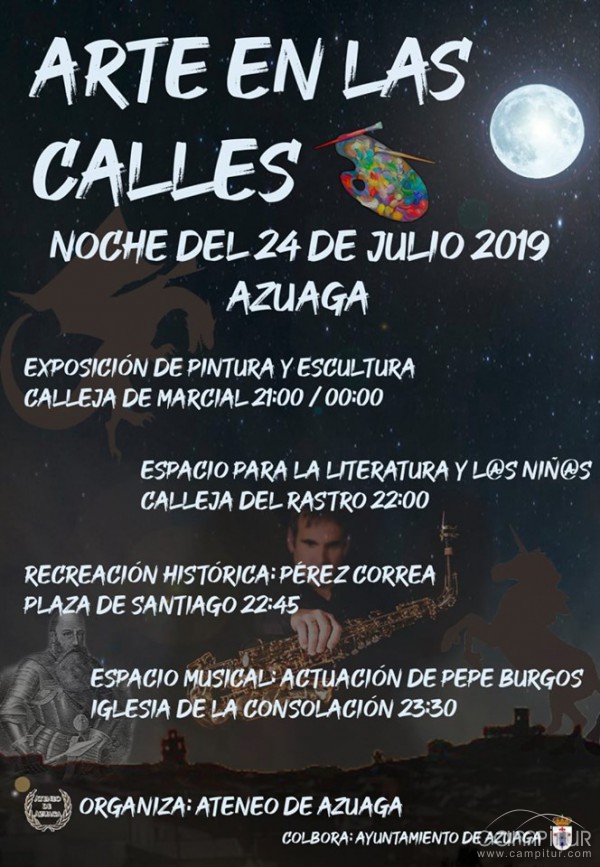 El “Arte en las Calles” llega a Azuaga de la mano del ATENEO 