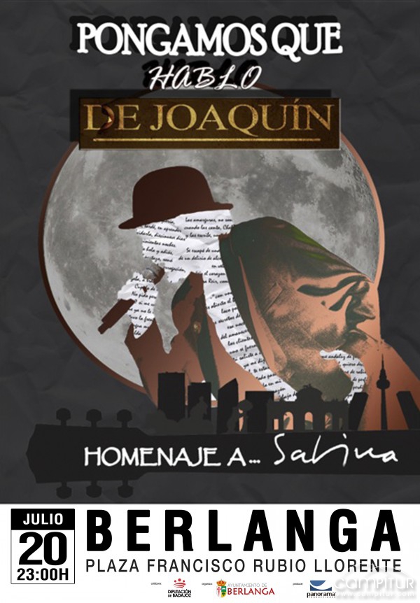 Tributo a Joaquín Sabina en Berlanga 