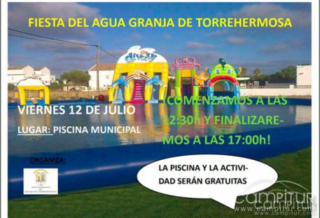 Gran Fiesta del Agua en Granja de Torrehermosa 