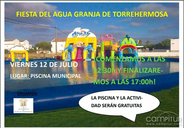 Gran Fiesta del Agua en Granja de Torrehermosa 