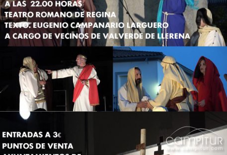 Vecinos de Valverde ponen en escena la obra “Pasión Viviente” 