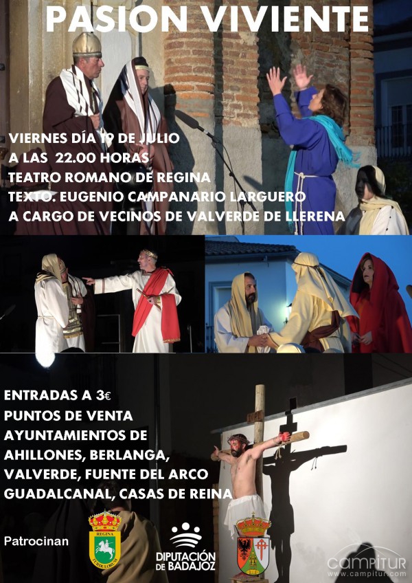 Vecinos de Valverde ponen en escena la obra “Pasión Viviente” 