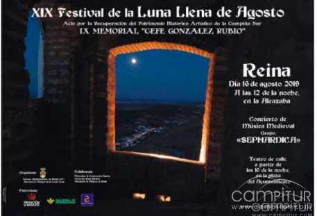 XIX Festival de la Luna Llena de Agosto en Reina 