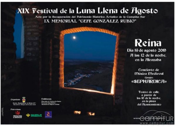 XIX Festival de la Luna Llena de Agosto en Reina 