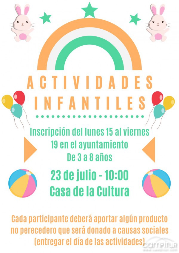 Actividades Infantiles en Berlanga 