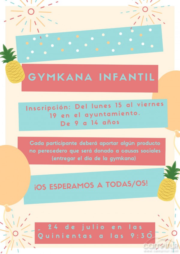 Gymkana Infantil en Las Quinientas de Berlanga 
