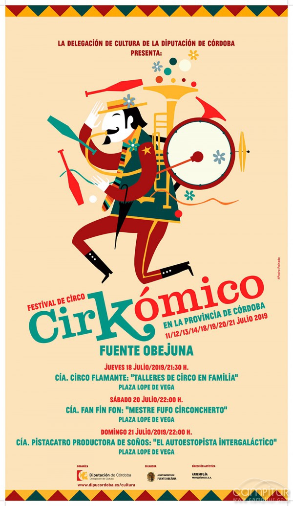 Festival de Circo “Cirkómico” en Fuente Obejuna 