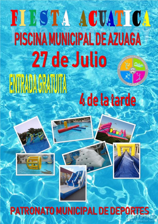 Gran Fiesta Acuática en Azuaga 