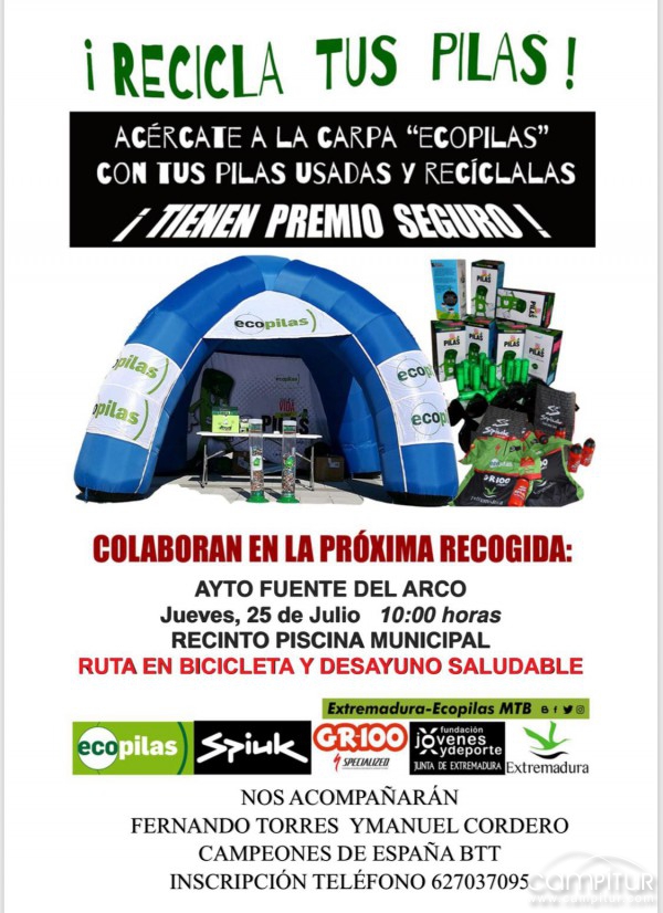 Ruta en Bicicleta y Desayuno Saludable en Fuente del Arco 