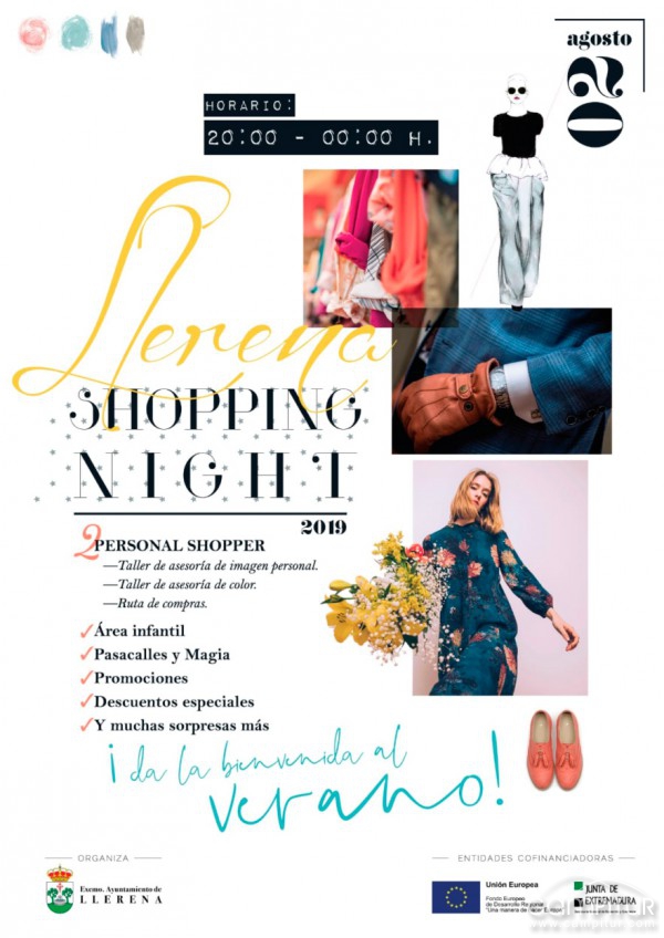 Llerena se prepara para su Shopping Night 2019
