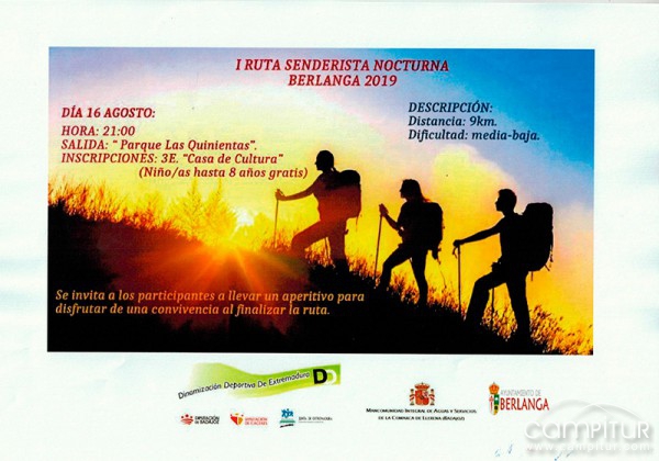 I Ruta Senderista Nocturna en Berlanga 