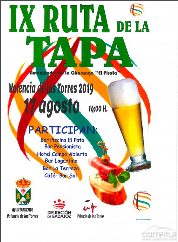 IX Ruta de la Tapa en Valencia de las Torres 