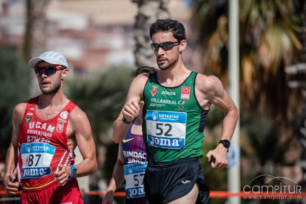 Álvaro Martín Uriol campeón de España de 10.000 metros marcha