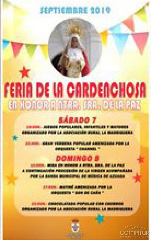 Feria en Honor a Nuestra Sra. de la Paz en La Cardenchosa 