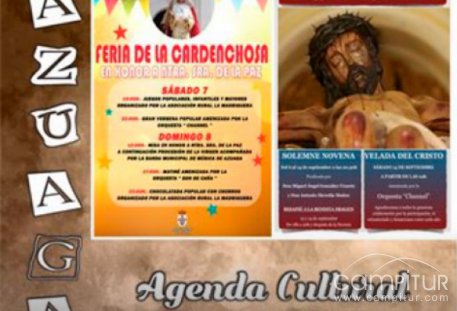 Agenda Cultural y Deportiva septiembre Azuaga 