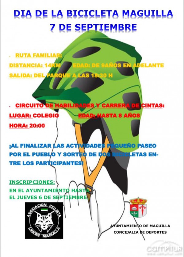 Maguilla celebra el Día de la Bicicleta 