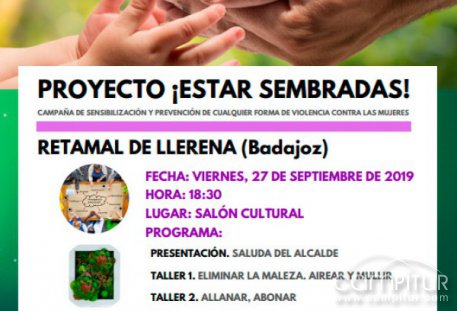 Proyecto ¡Estar sembradas! En Retamal de Llerena 