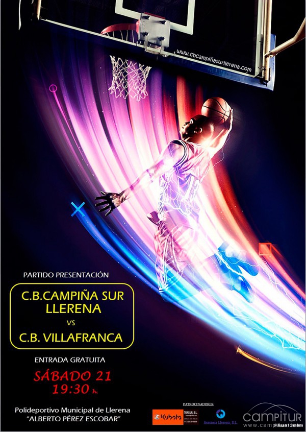 El C.B. Campiña Sur de Llerena presenta al Sénior Masculino 