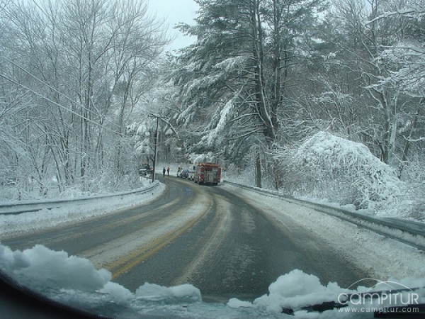 Cortes y restricciones en carreteras Extremeñas por agua y nieve 