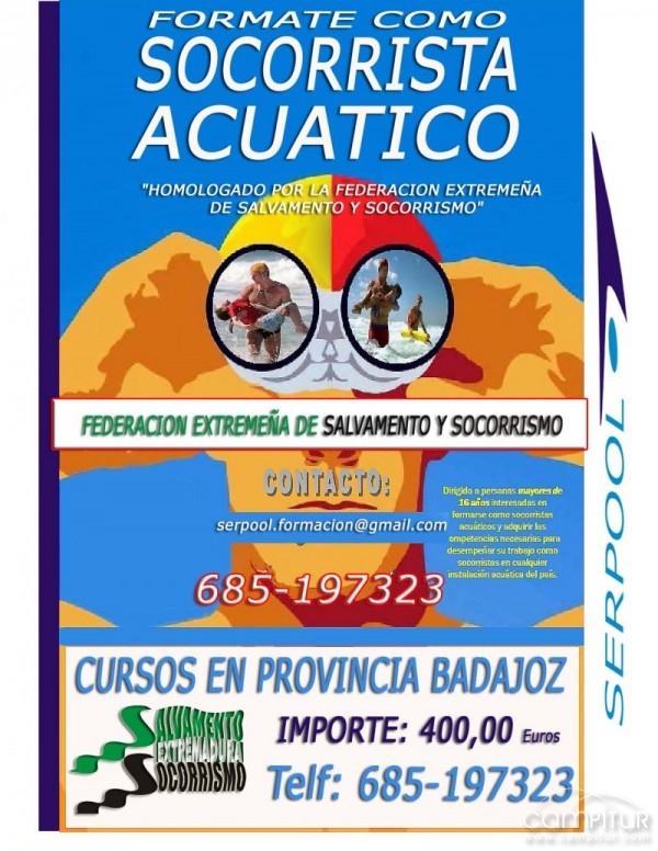 Curso de Salvamento y Socorrismo en la provincia 
