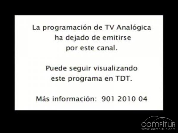 Mañana se producirá el apagón analógico de la televisión en toda la región 