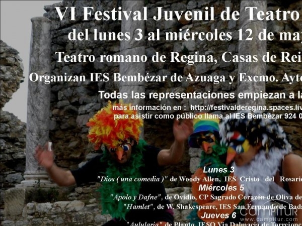 VI Festival Juvenil de Teatro en Regina