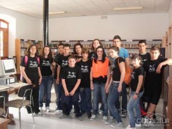 Convivencia de los alumnos del IESO Cuatro Villas en Valverde de Llerena 