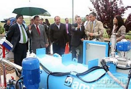 Se instala en Llerena el primer sistema de la región para reutilizar el agua residual 