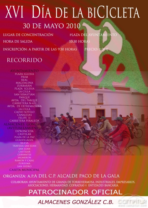 XVI Día de la Bicicleta en Granja de Torrehermosa 