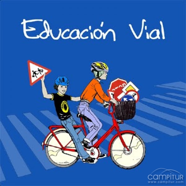 Los niños del C.P Miramontes aprenden normas de seguridad vial 