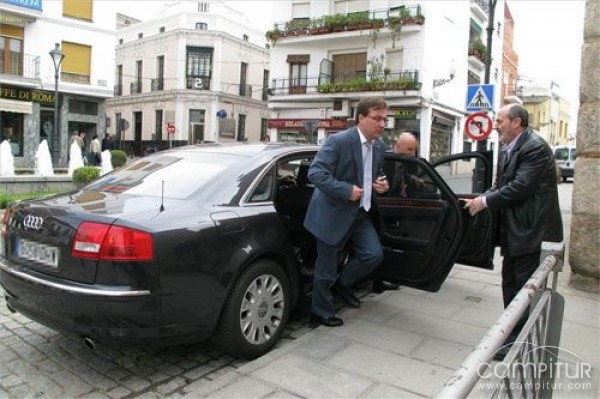 Multado el chófer de Vara por exceso de velocidad cuando regresaban de un acto 