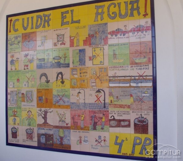 El C.P. Suárez Somonte inaugura el Mural del Agua 
