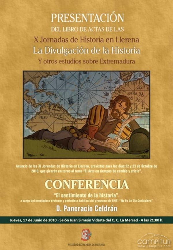 El próximo jueves se presentarán las actas de las X Jornadas de Historia 
