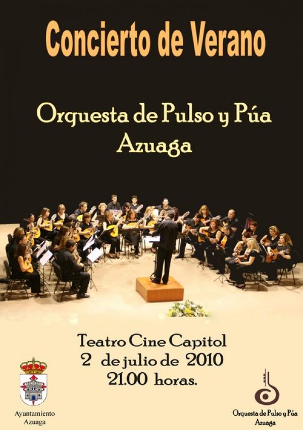 La Orquesta de Pulso y Púa de Azuaga ofrece un concierto de verano