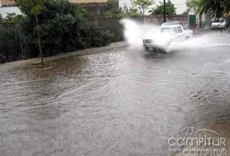 Destrozos en Peñarroya – Pueblonuevo como consecuencia de una tormenta 