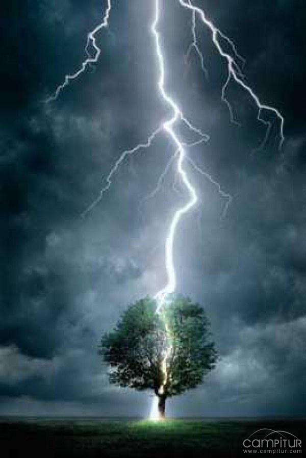 La tormenta del pasado domingo ocasión importantes daños en la Campiña Sur 