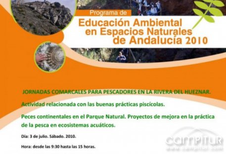 La Rivera del Hueznar acoge unas jornadas para pescadores 