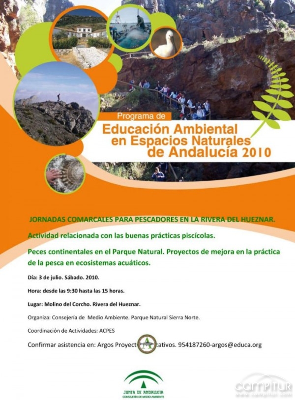 La Rivera del Hueznar acoge unas jornadas para pescadores 