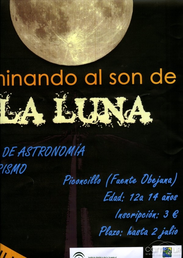 Taller de Astronomía-Senderismo: Caminando al son de la Luna 